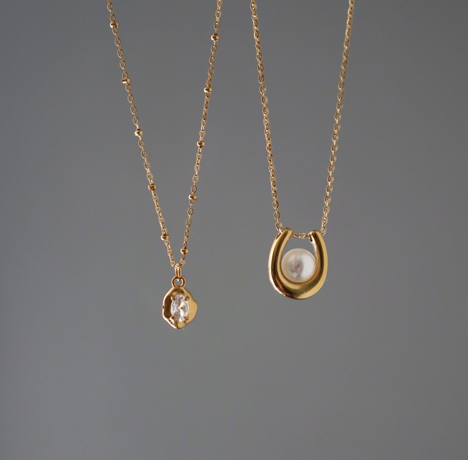 NECKLACES - JESSA JEWELRY | GOLD JEWELRY; earrings, rings, necklaces, jewelry storage; gold jewelry for everyday wear, minimalistic jewelry