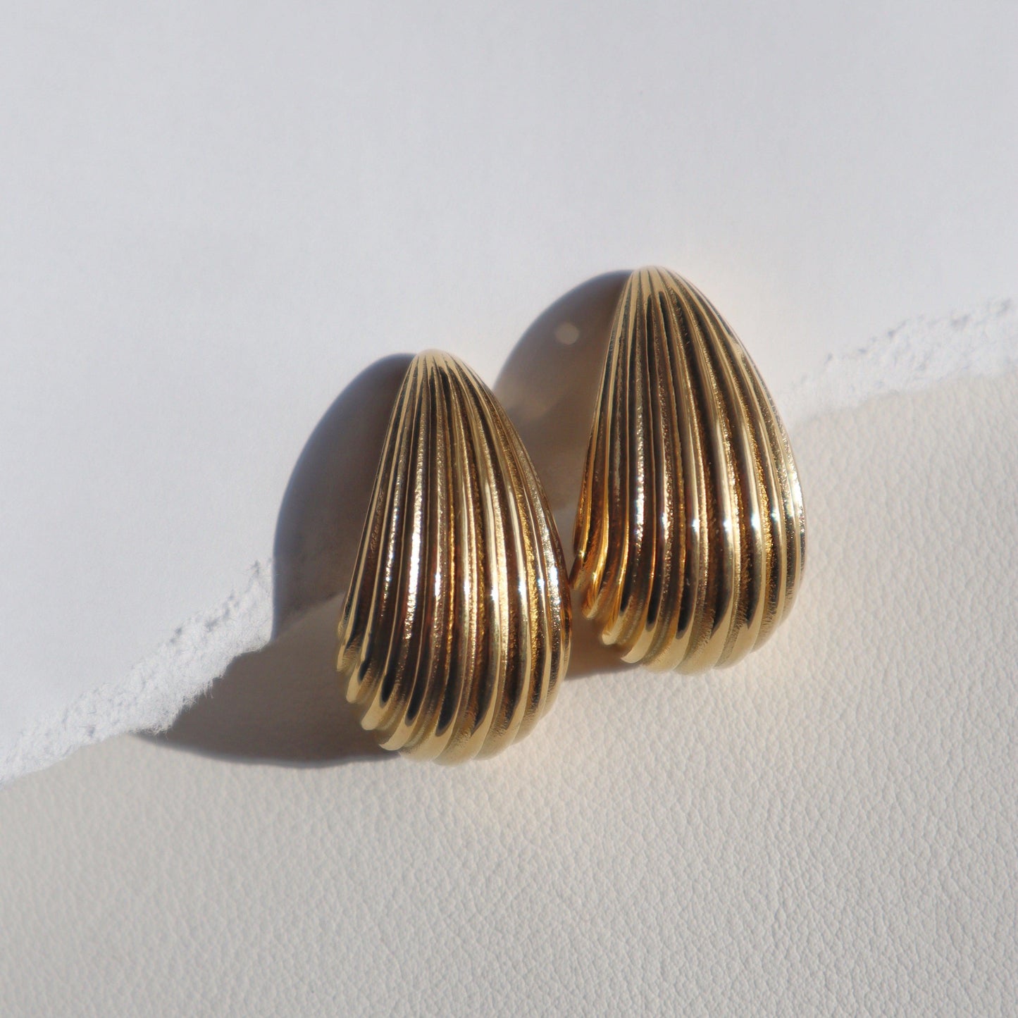 XL Drop Earrings - JESSA JEWELRY | GOLD JEWELRY; dainty, affordable gold everyday jewelry. Tarnish free, water-resistant, hypoallergenic. Jewelry for everyday wear