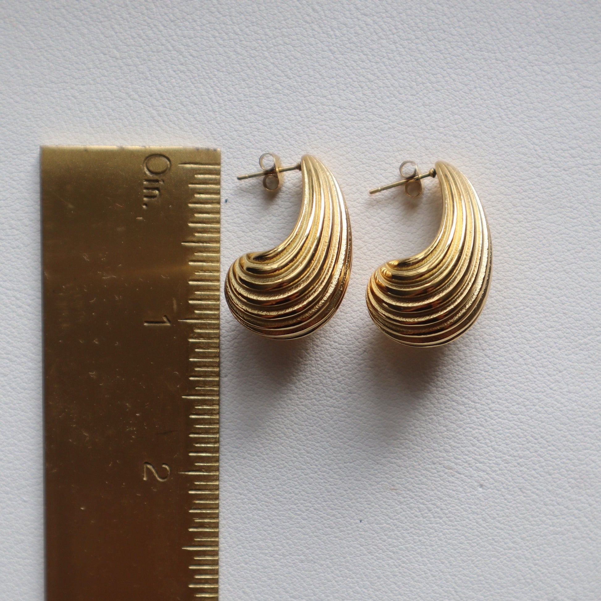 XL Drop Earrings - JESSA JEWELRY | GOLD JEWELRY; dainty, affordable gold everyday jewelry. Tarnish free, water-resistant, hypoallergenic. Jewelry for everyday wear