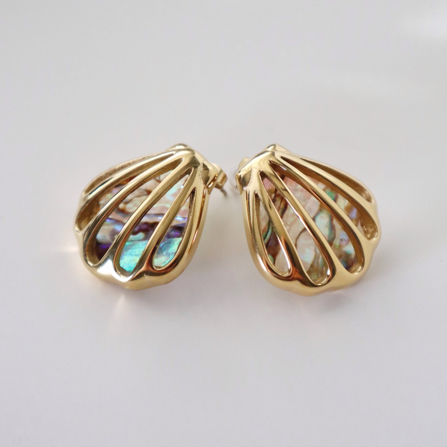 Aurora Seashell Earrings | Coastal Jewelry