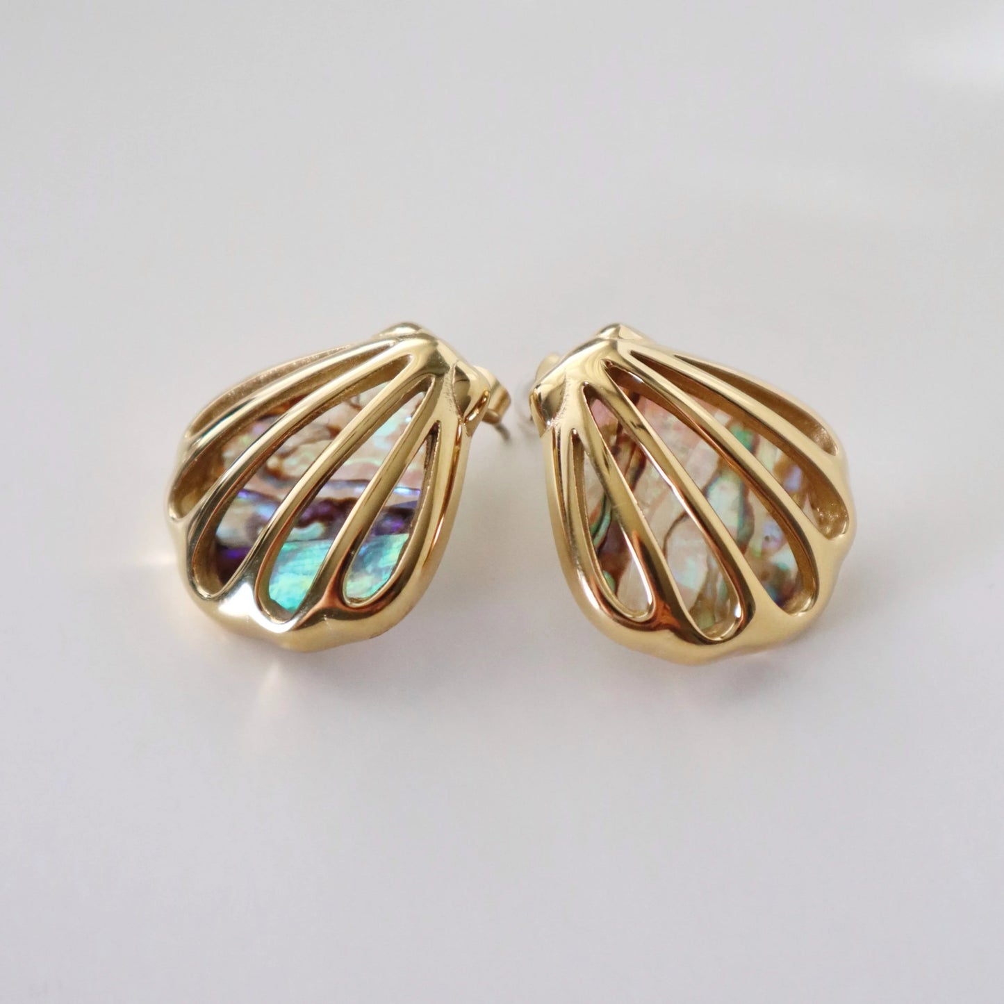 Aurora Seashell Earrings | Coastal Jewelry