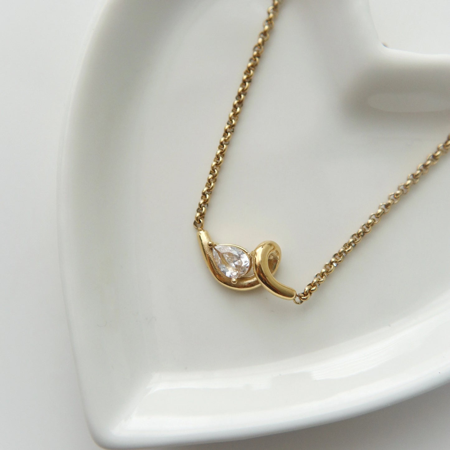 Raven Necklace | Everyday Gold Necklace