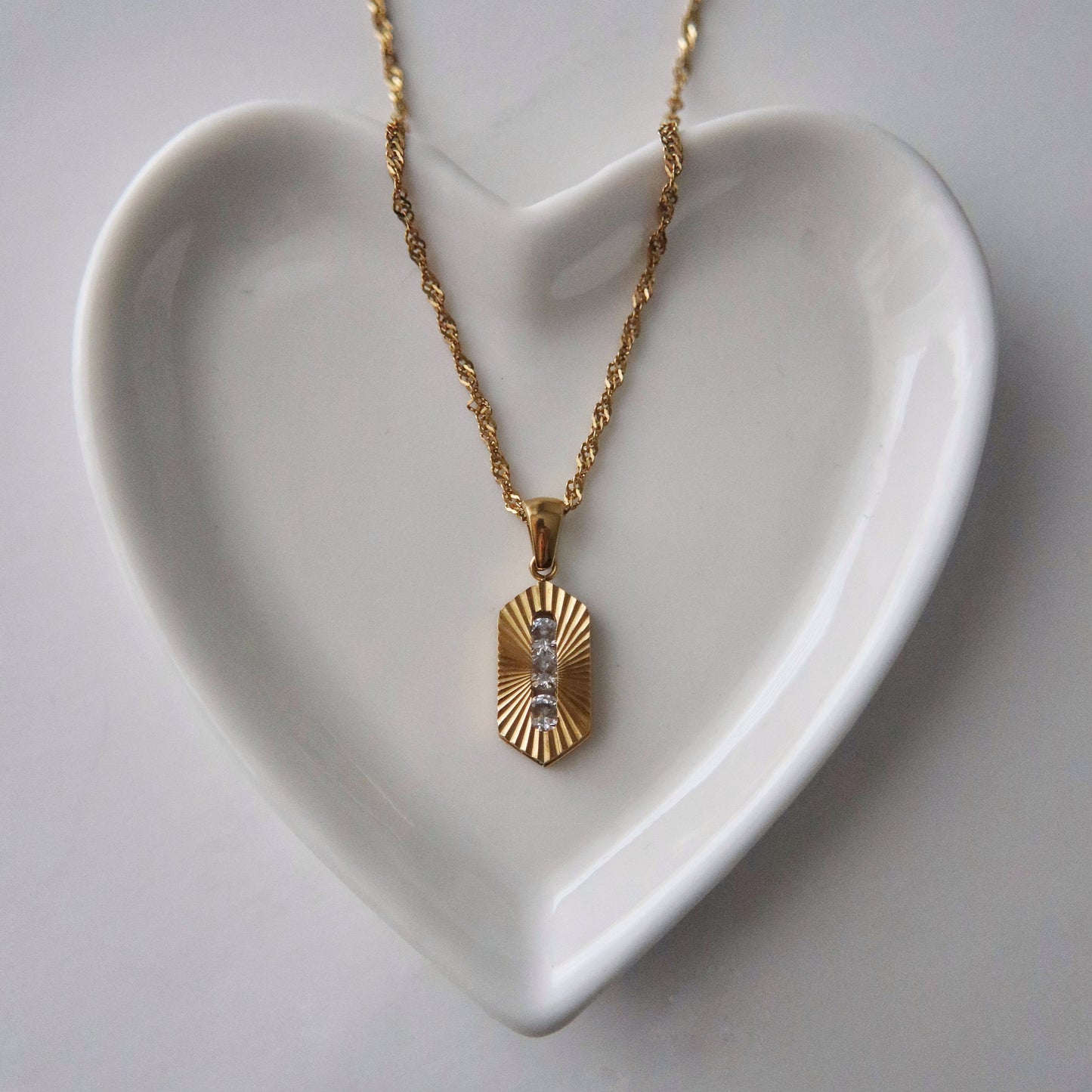 Everlight Necklace | CZ Stone Necklace