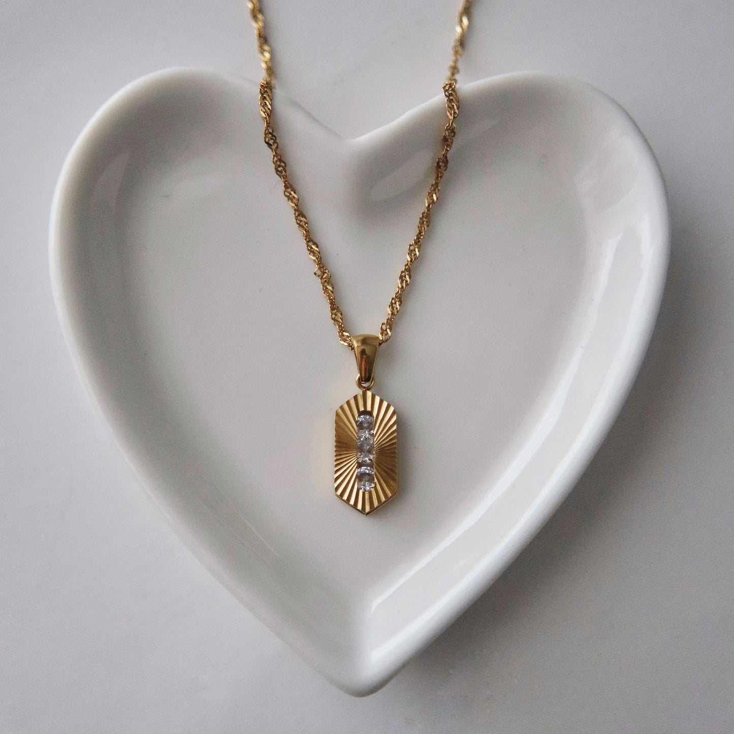 Everlight Necklace | CZ Stone Necklace
