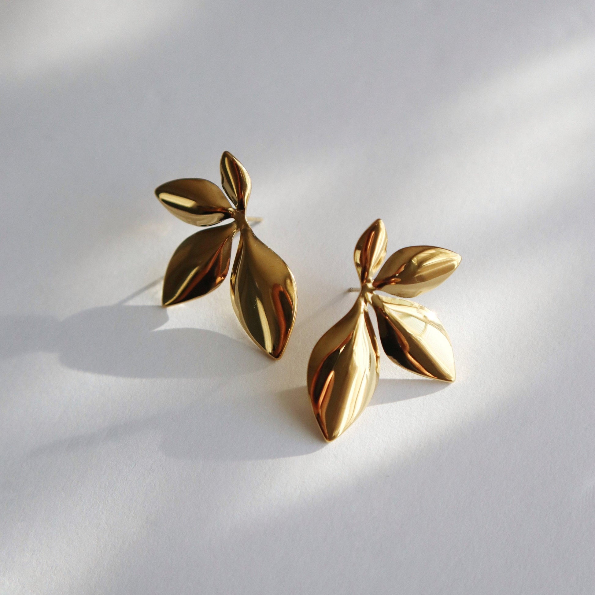 Willa Earrings - JESSA JEWELRY | GOLD JEWELRY; dainty, affordable gold everyday jewelry. Tarnish free, water-resistant, hypoallergenic. Jewelry for everyday wear