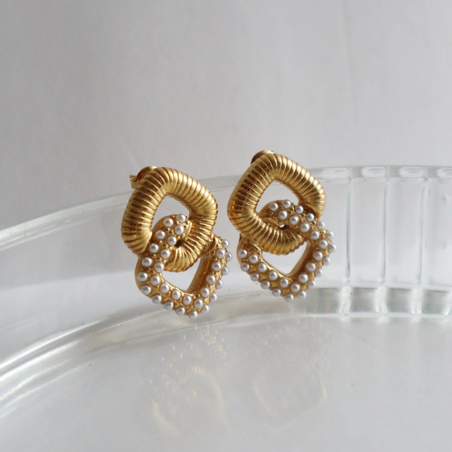 Amara Earrings | Statement Pearl Earrings