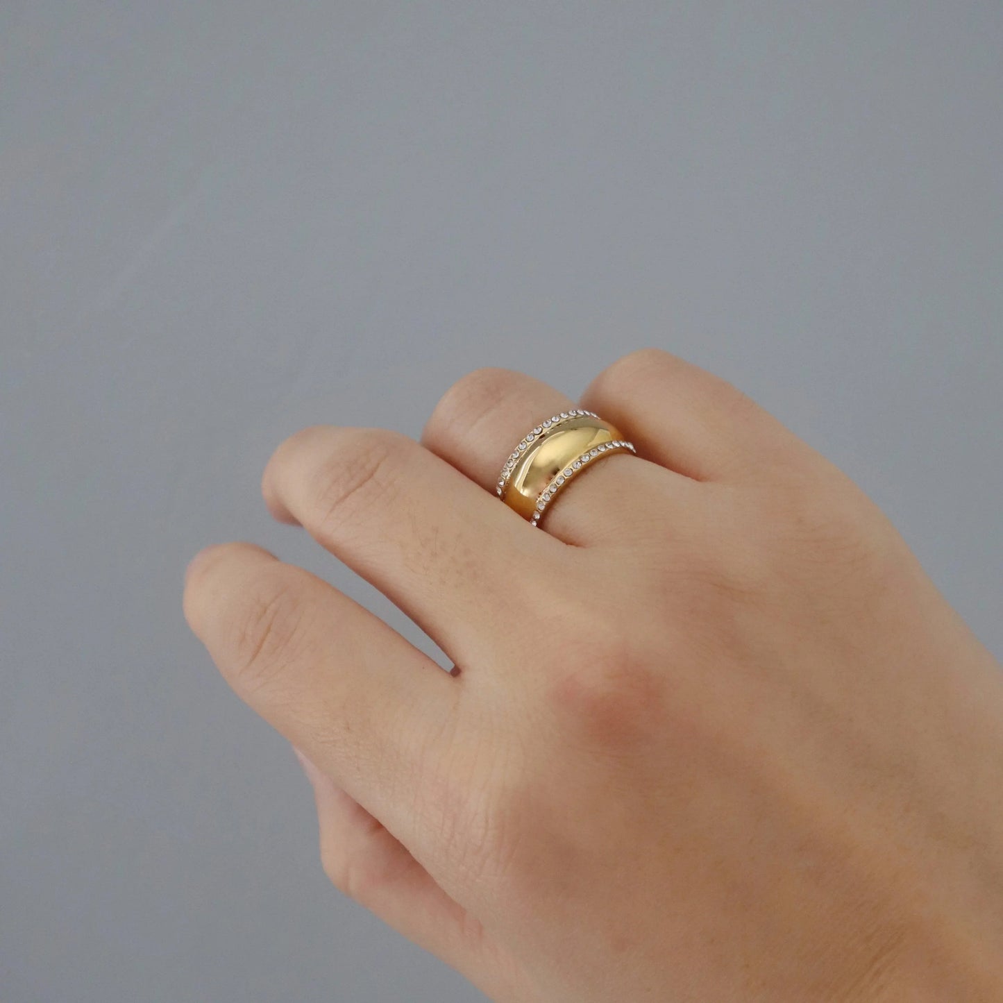 Lara Chunky Gold Ring