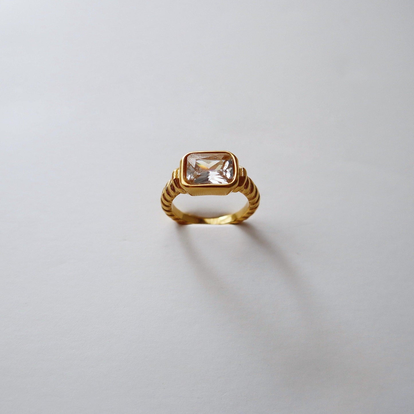 Waverly Ring | Statement Ring - JESSA JEWELRY | GOLD JEWELRY; dainty, affordable gold everyday jewelry. Tarnish free, water-resistant, hypoallergenic. Jewelry for everyday wear