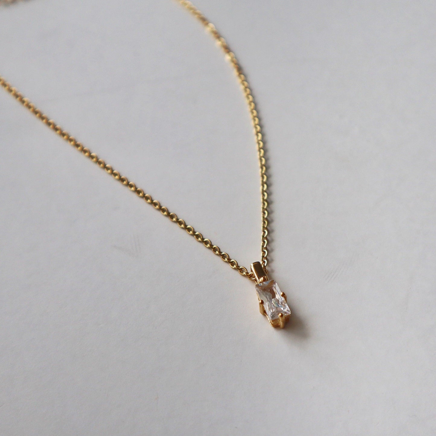 Haven Necklace | Pendant Necklace - JESSA JEWELRY | GOLD JEWELRY; dainty, affordable gold everyday jewelry. Tarnish free, water-resistant, hypoallergenic. Jewelry for everyday wear