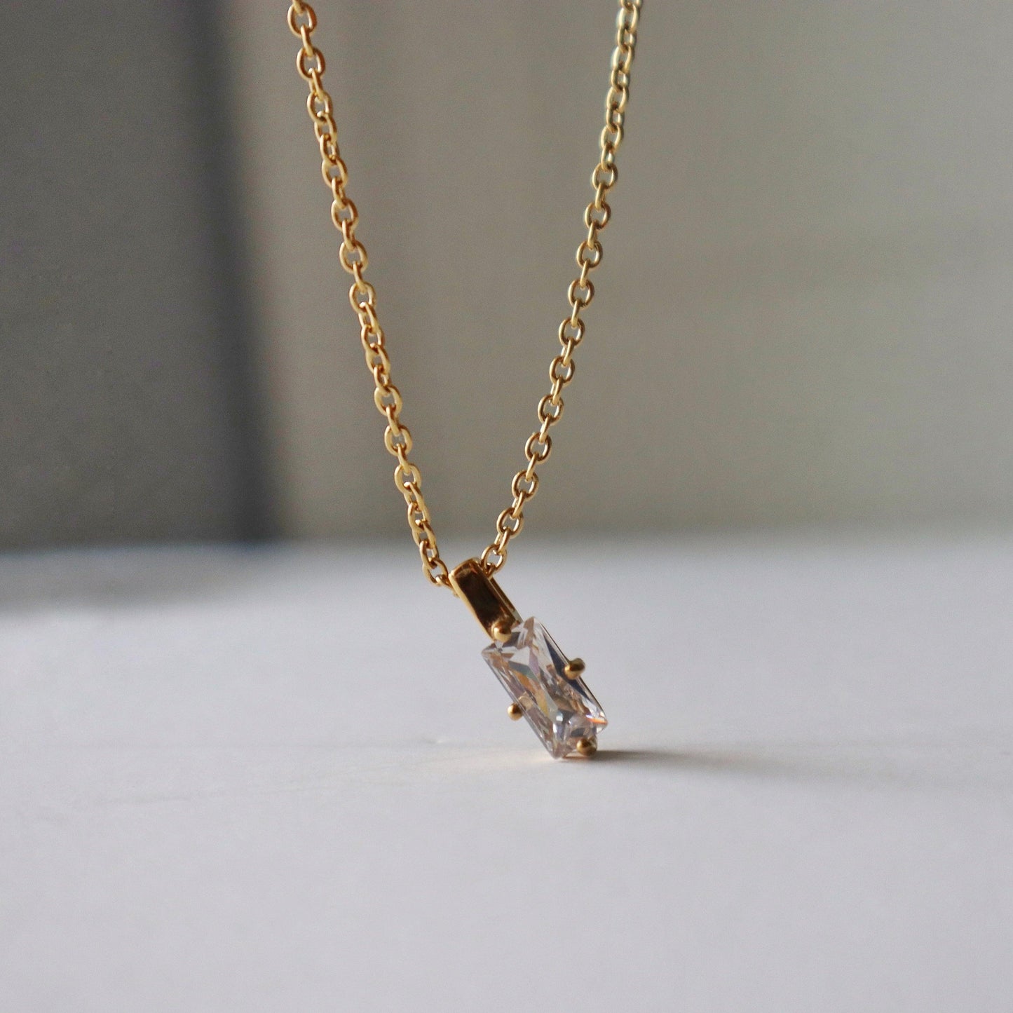 Haven Necklace | Pendant Necklace - JESSA JEWELRY | GOLD JEWELRY; dainty, affordable gold everyday jewelry. Tarnish free, water-resistant, hypoallergenic. Jewelry for everyday wear