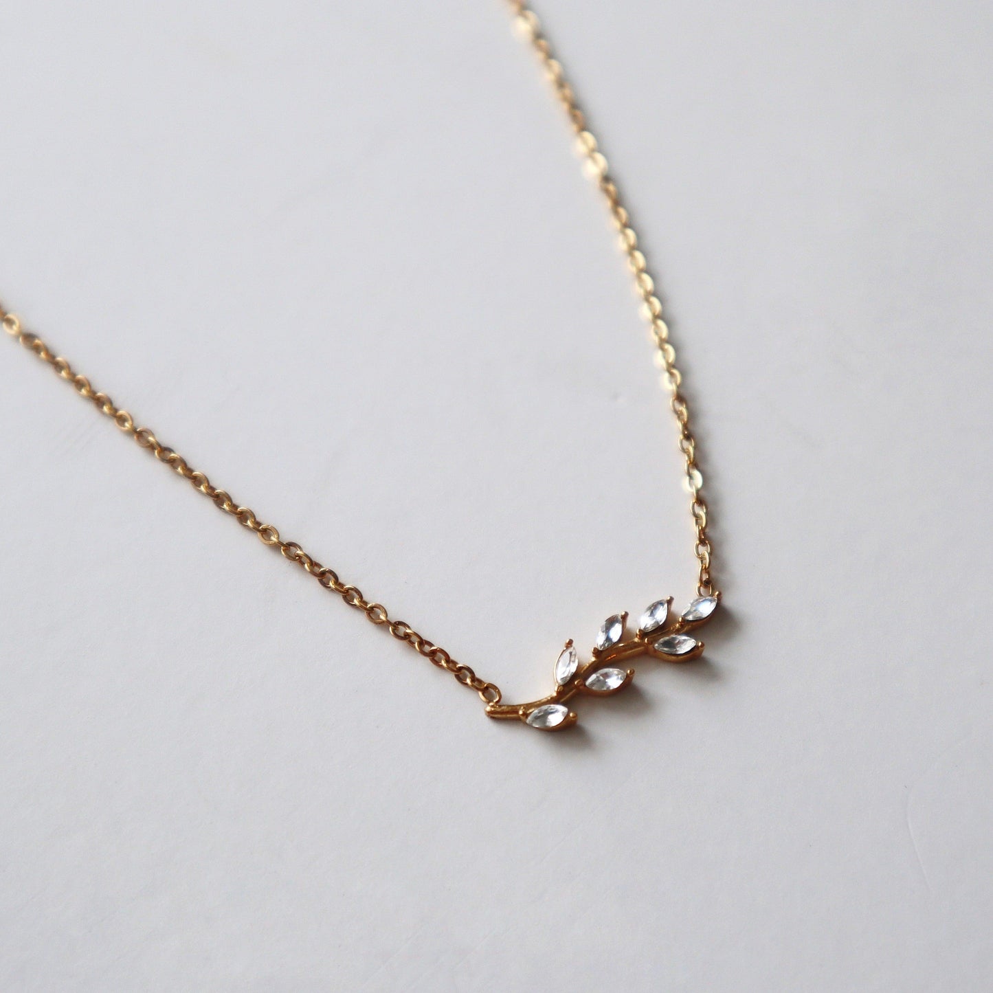 Branch Necklace - JESSA JEWELRY | GOLD JEWELRY; dainty, affordable gold everyday jewelry. Tarnish free, water-resistant, hypoallergenic. Jewelry for everyday wear
