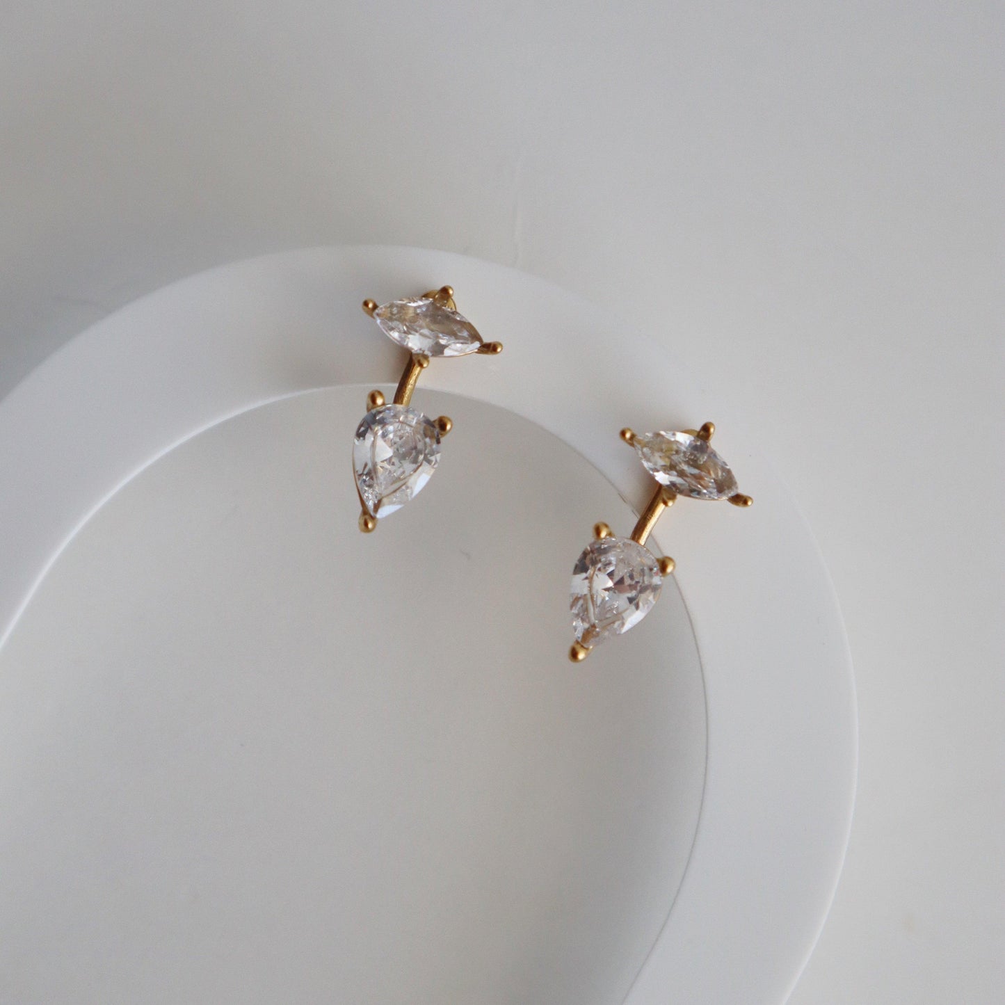 Camilla Zircon Drop Earrings