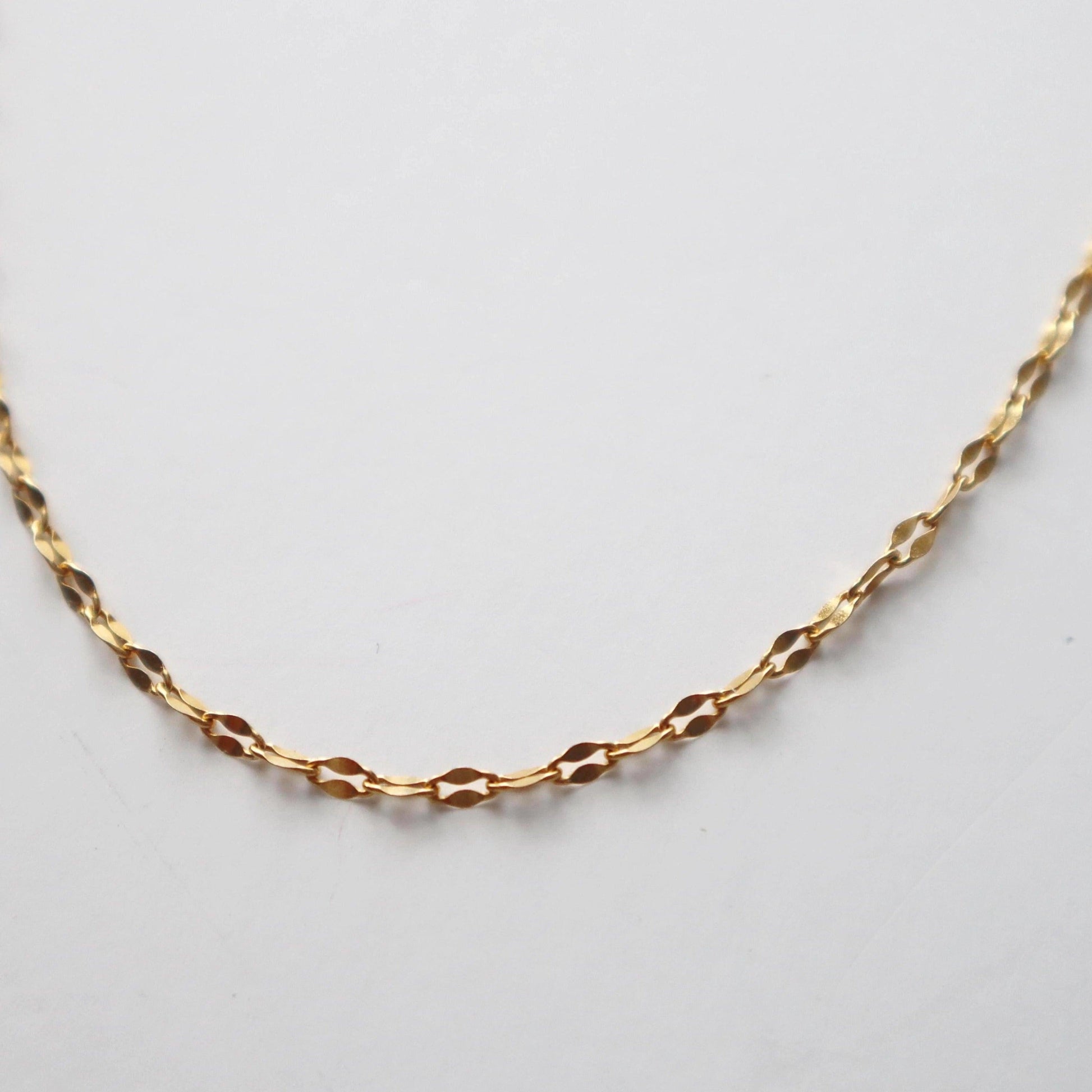Lilia Chain | Dainty Everyday Chain - JESSA JEWELRY | GOLD JEWELRY; dainty, affordable gold everyday jewelry. Tarnish free, water-resistant, hypoallergenic. Jewelry for everyday wear