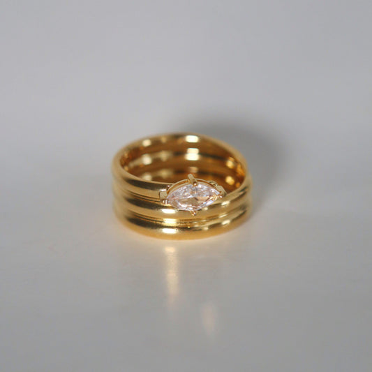 Everly Ring | Marquise Statement Ring