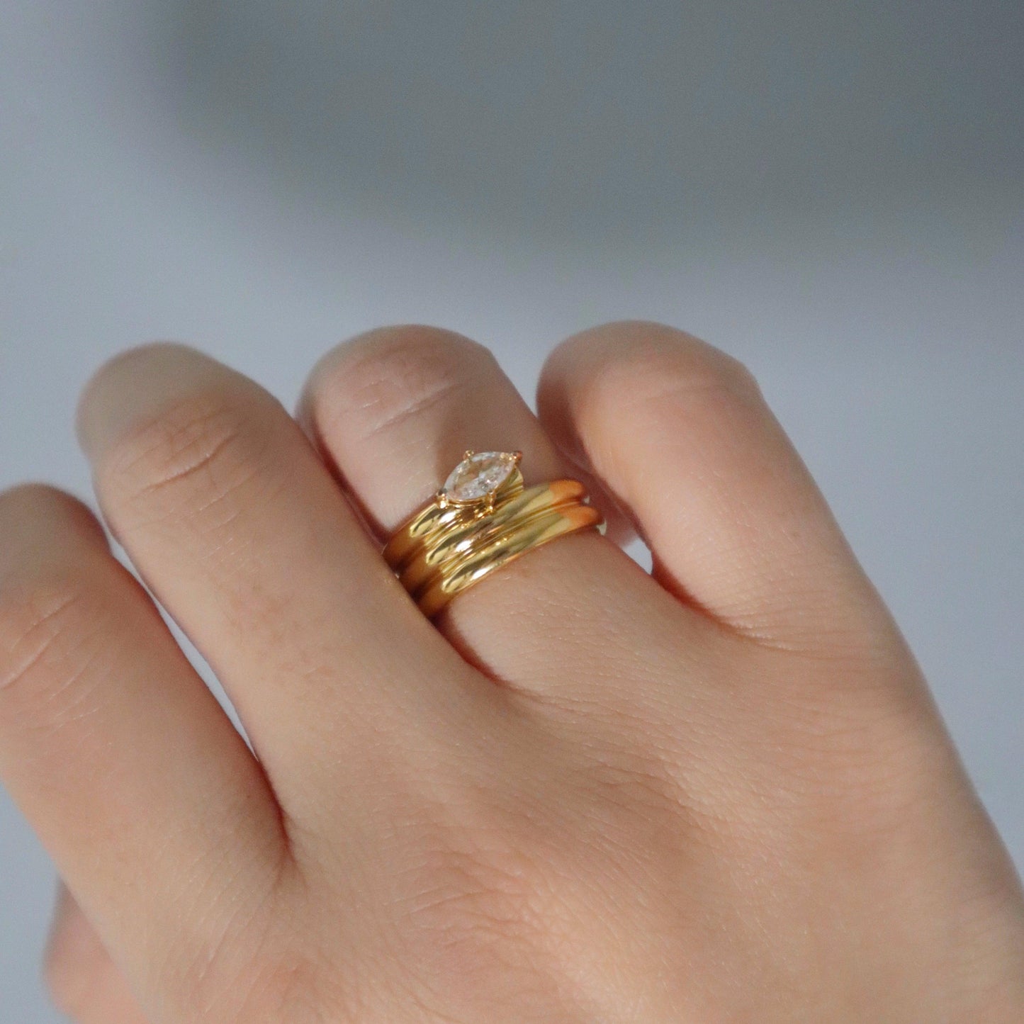 Everly Ring | Marquise Statement Ring