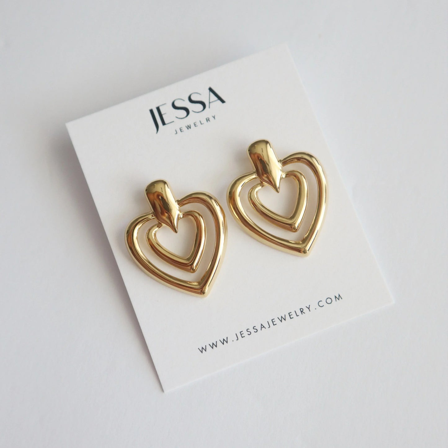 Julie Heart Earrings