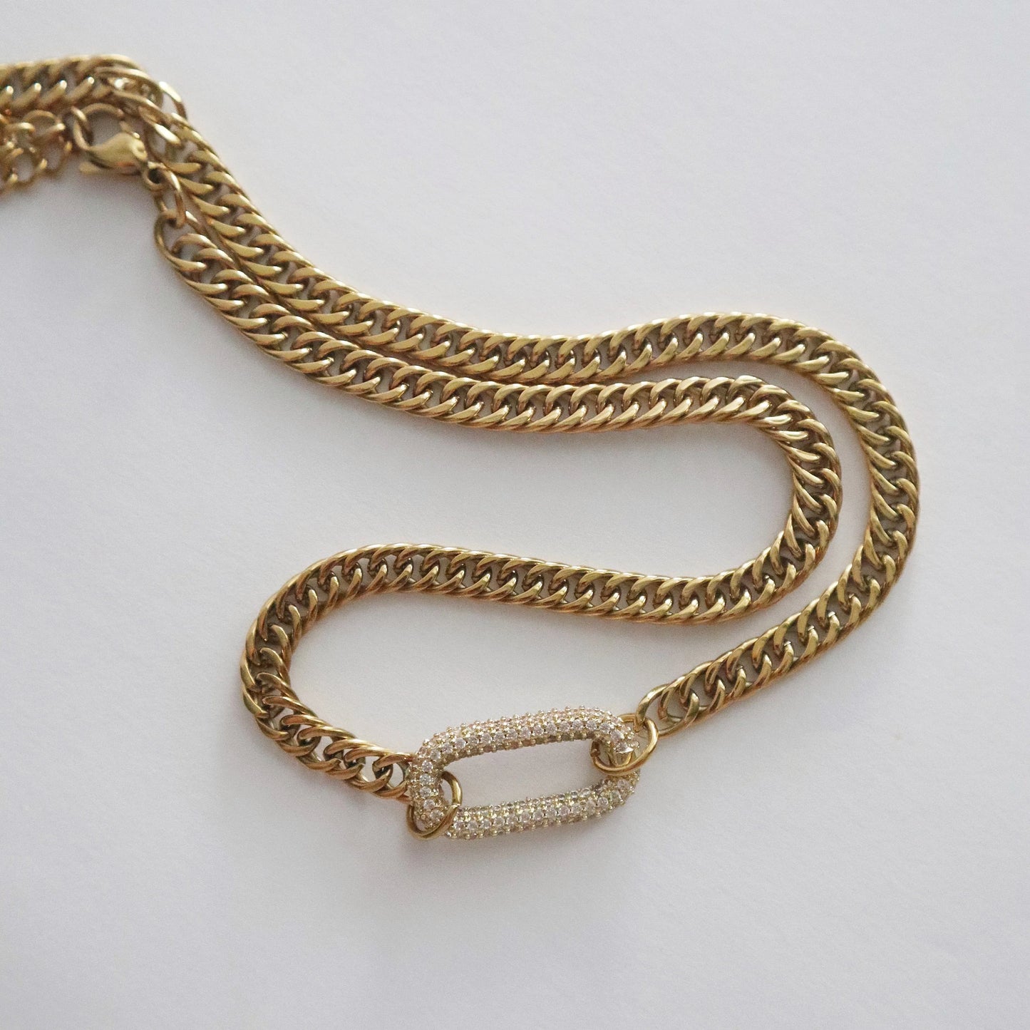 Blake Pave Link Chain Choker