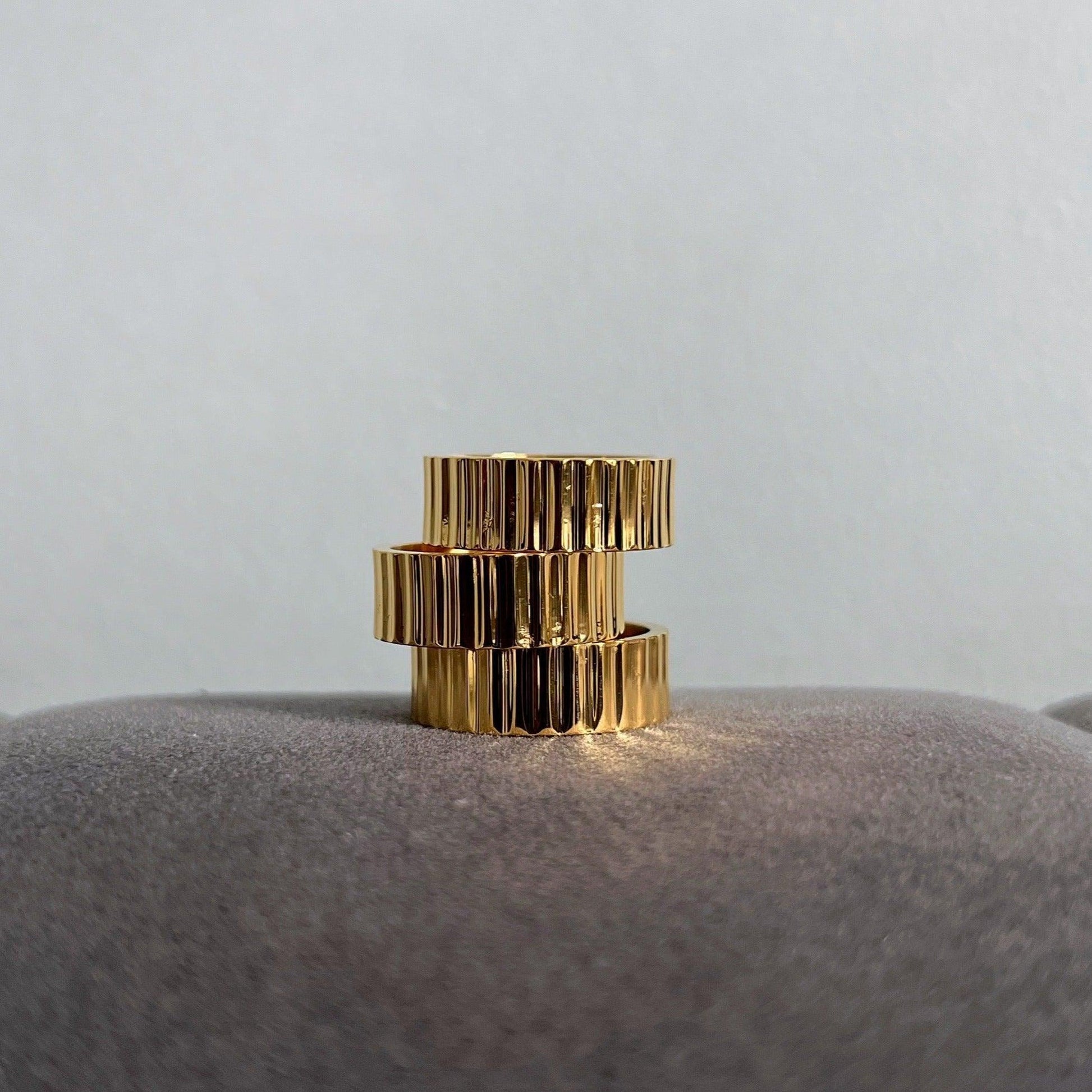 Zana Ring | Cigar Ring - JESSA JEWELRY | GOLD JEWELRY; dainty, affordable gold everyday jewelry. Tarnish free, water-resistant, hypoallergenic. Jewelry for everyday wear