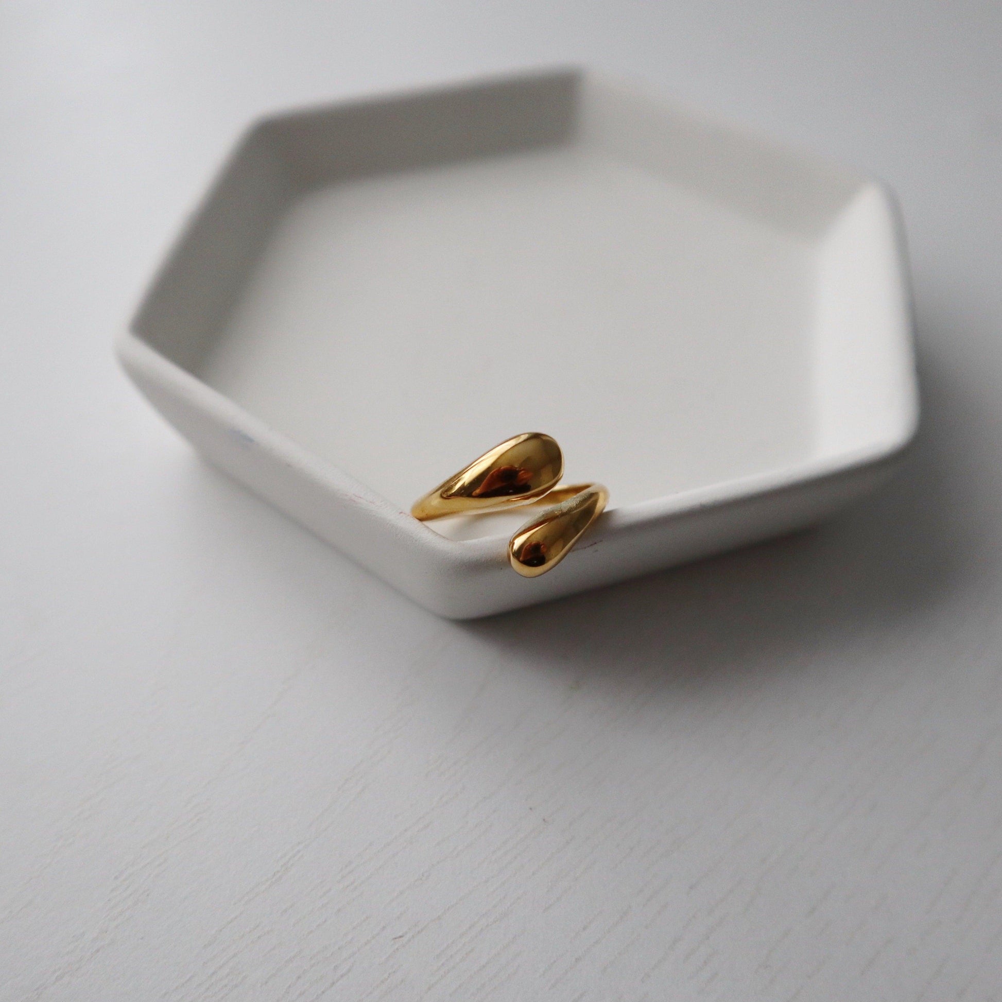 Wrap Ring | Adjustable Ring - JESSA JEWELRY | GOLD JEWELRY; dainty, affordable gold everyday jewelry. Tarnish free, water-resistant, hypoallergenic. Jewelry for everyday wear