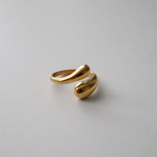 Wrap Ring | Adjustable Ring - JESSA JEWELRY | GOLD JEWELRY; dainty, affordable gold everyday jewelry. Tarnish free, water-resistant, hypoallergenic. Jewelry for everyday wear
