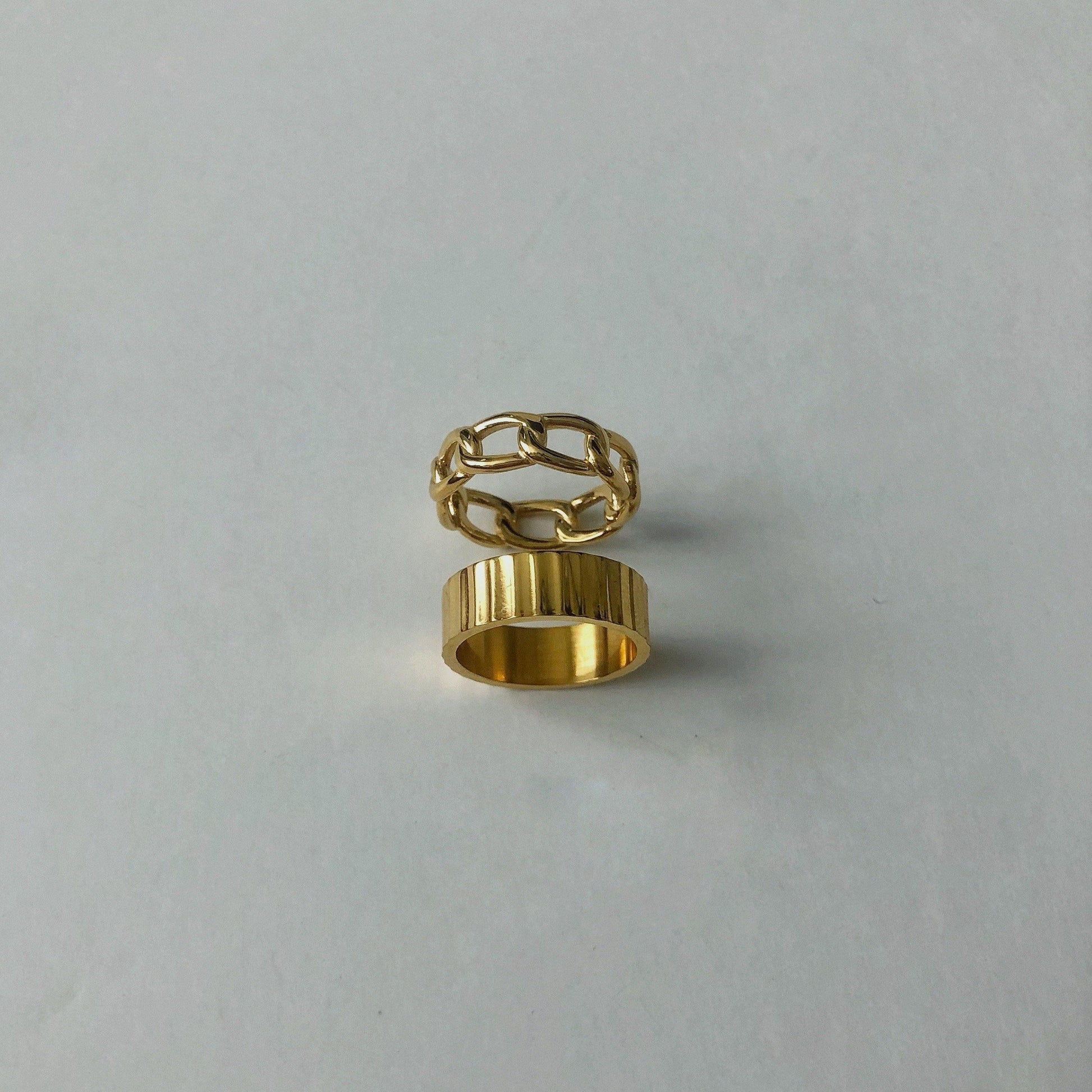 Zana Ring | Cigar Ring - JESSA JEWELRY | GOLD JEWELRY; dainty, affordable gold everyday jewelry. Tarnish free, water-resistant, hypoallergenic. Jewelry for everyday wear