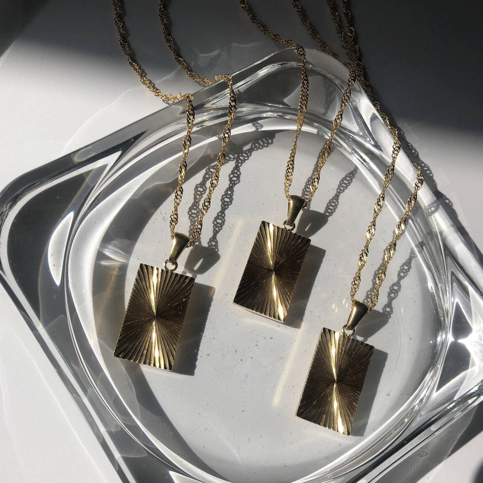 Celeste Necklace | Pendant Necklace - JESSA JEWELRY | GOLD JEWELRY; dainty, affordable gold everyday jewelry. Tarnish free, water-resistant, hypoallergenic. Jewelry for everyday wear