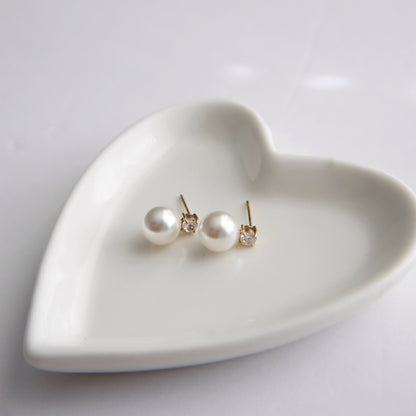 Kelly Pearl Studs