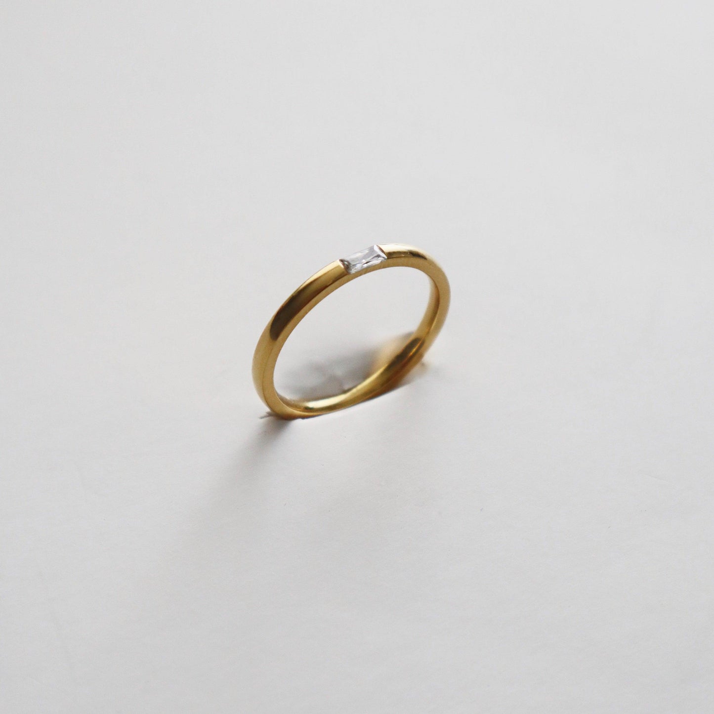 Faye Ring | Dainty Stacking Ring - JESSA JEWELRY | GOLD JEWELRY; dainty, affordable gold everyday jewelry. Tarnish free, water-resistant, hypoallergenic. Jewelry for everyday wear