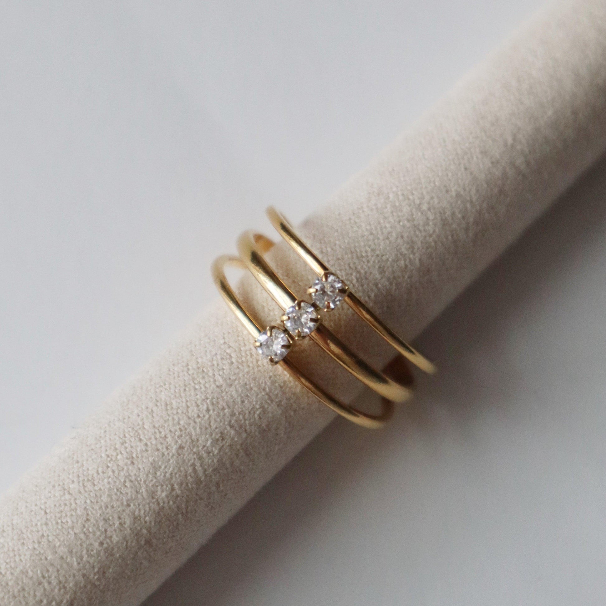 Noelle Ring | Adjustable Ring - JESSA JEWELRY | GOLD JEWELRY; dainty, affordable gold everyday jewelry. Tarnish free, water-resistant, hypoallergenic. Jewelry for everyday wear