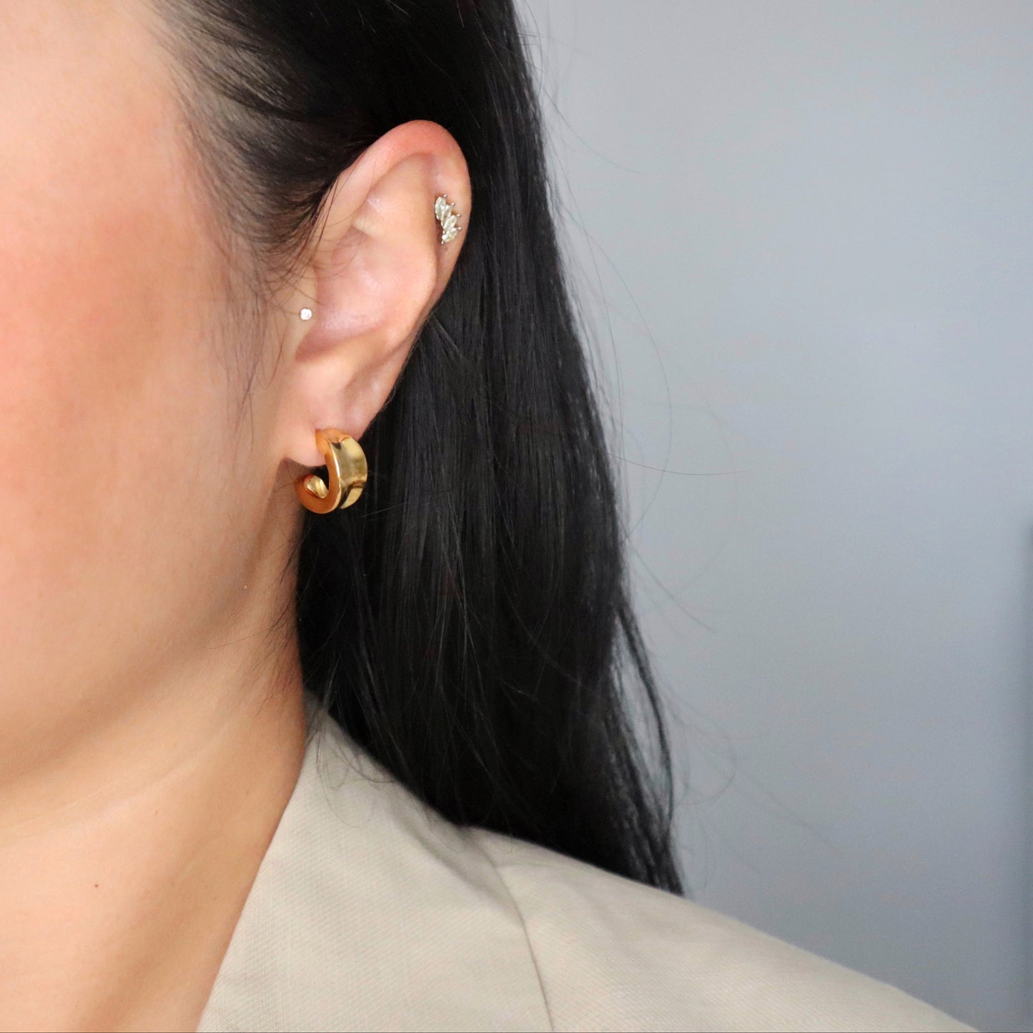 Sylvie Hoops | Everyday Hoop Earrings