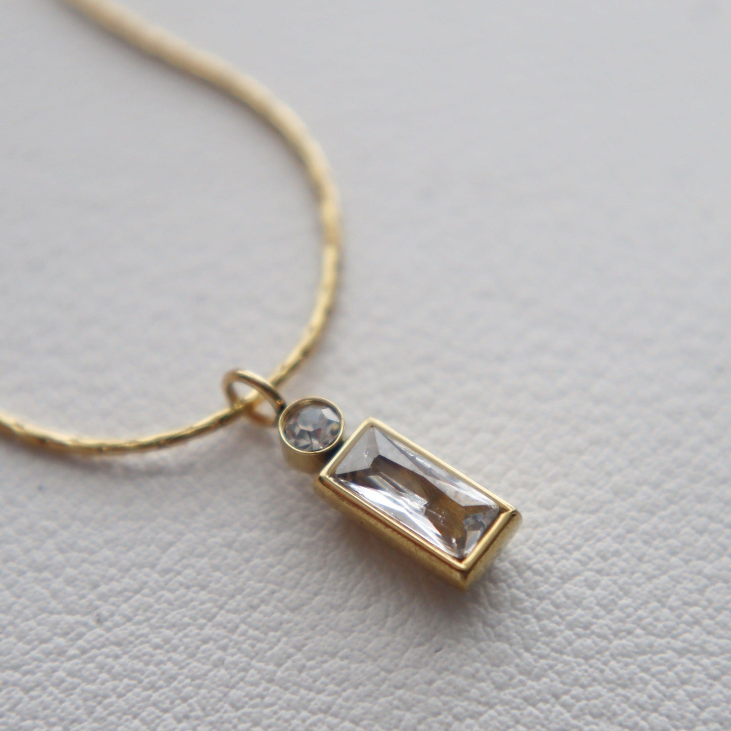 Clara Necklace - JESSA JEWELRY | GOLD JEWELRY; dainty, affordable gold everyday jewelry. Tarnish free, water-resistant, hypoallergenic. Jewelry for everyday wear