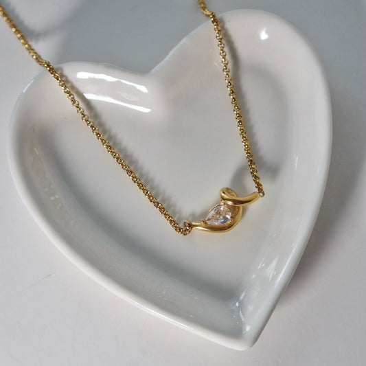 Raven Necklace | Everyday Gold Necklace