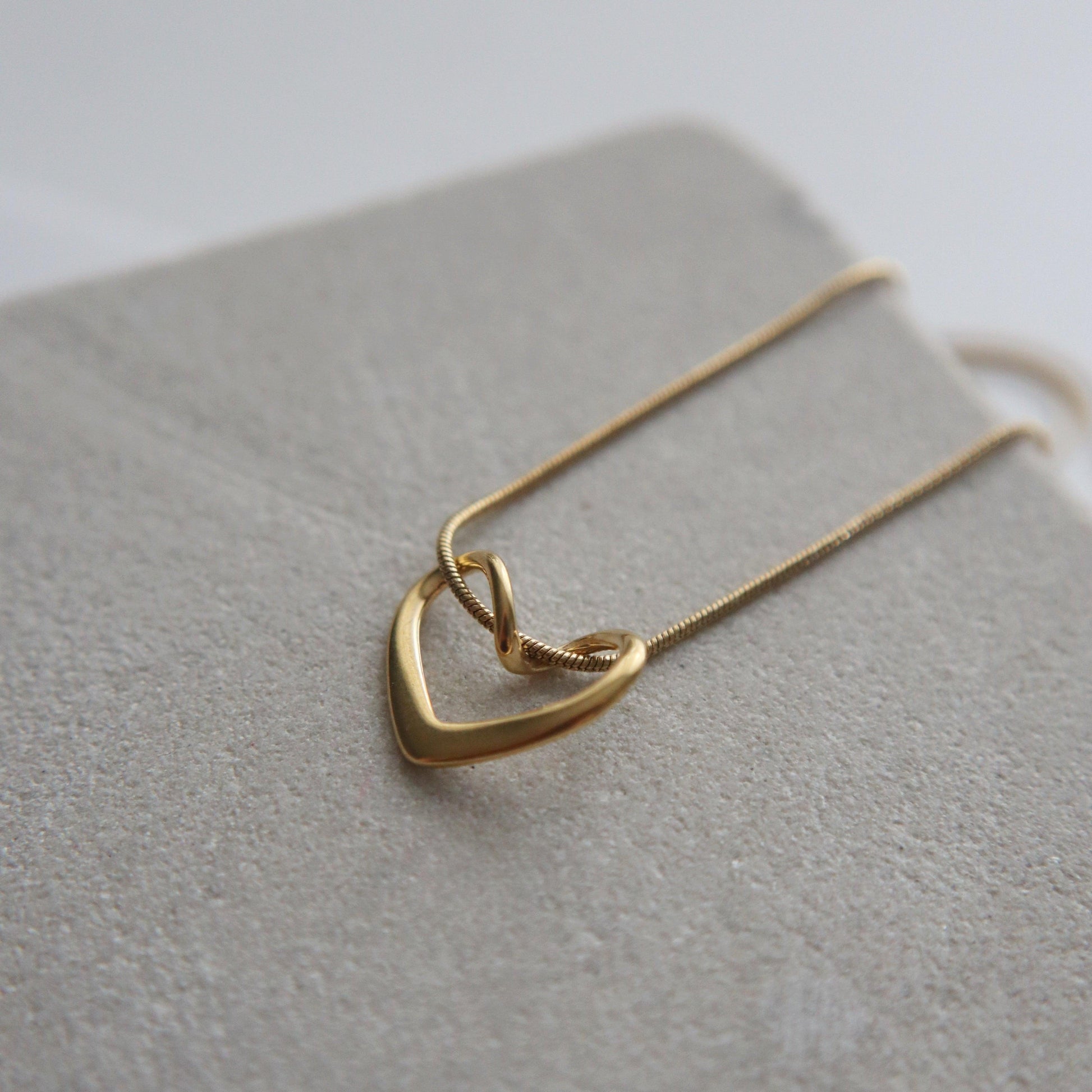 Heart Necklace - JESSA JEWELRY | GOLD JEWELRY; dainty, affordable gold everyday jewelry. Tarnish free, water-resistant, hypoallergenic. Jewelry for everyday wear
