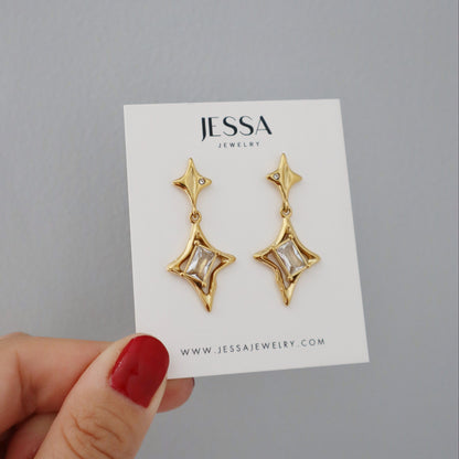Starfall Earrings | Dangle Earrings