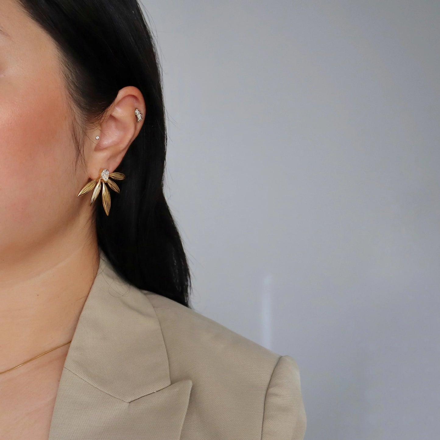 Blooming Petal Earrings | Statement Earrings