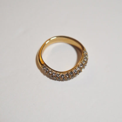 Wavy Pave Ring
