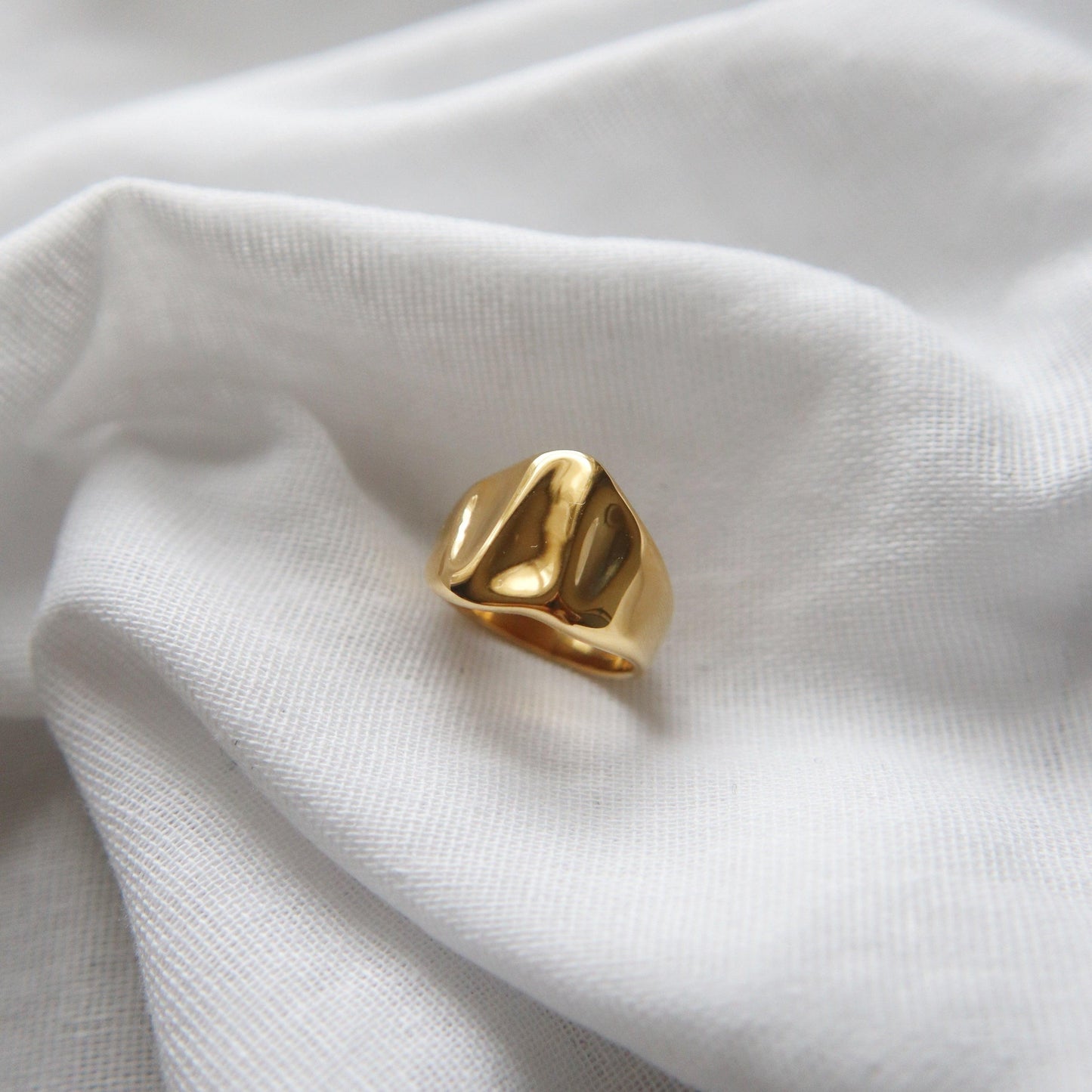Kendall Ring | Bold Statement Ring - JESSA JEWELRY | GOLD JEWELRY; dainty, affordable gold everyday jewelry. Tarnish free, water-resistant, hypoallergenic. Jewelry for everyday wear