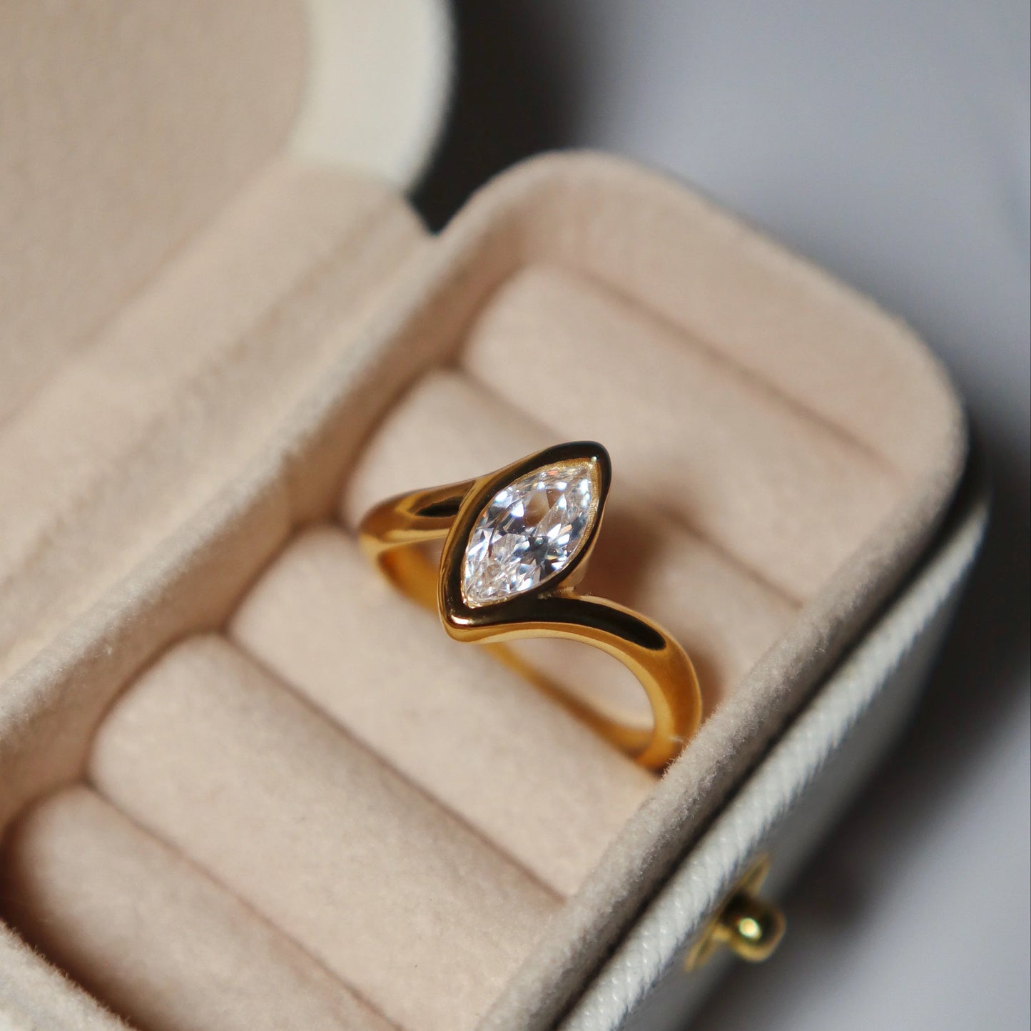Marielle Marquise Ring | Zirconia Ring