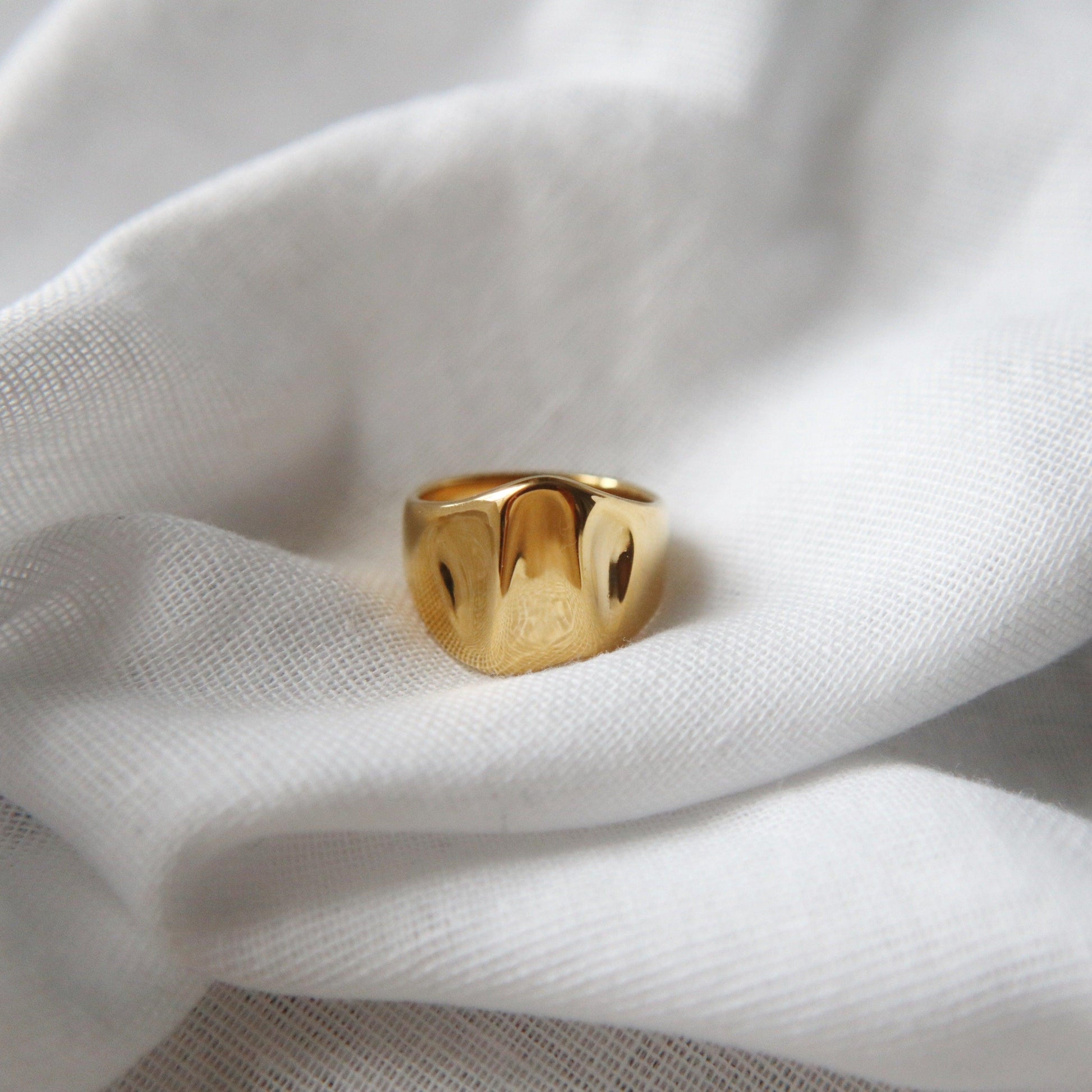 Kendall Ring | Bold Statement Ring - JESSA JEWELRY | GOLD JEWELRY; dainty, affordable gold everyday jewelry. Tarnish free, water-resistant, hypoallergenic. Jewelry for everyday wear