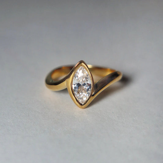 Marielle Marquise Ring | Zirconia Ring