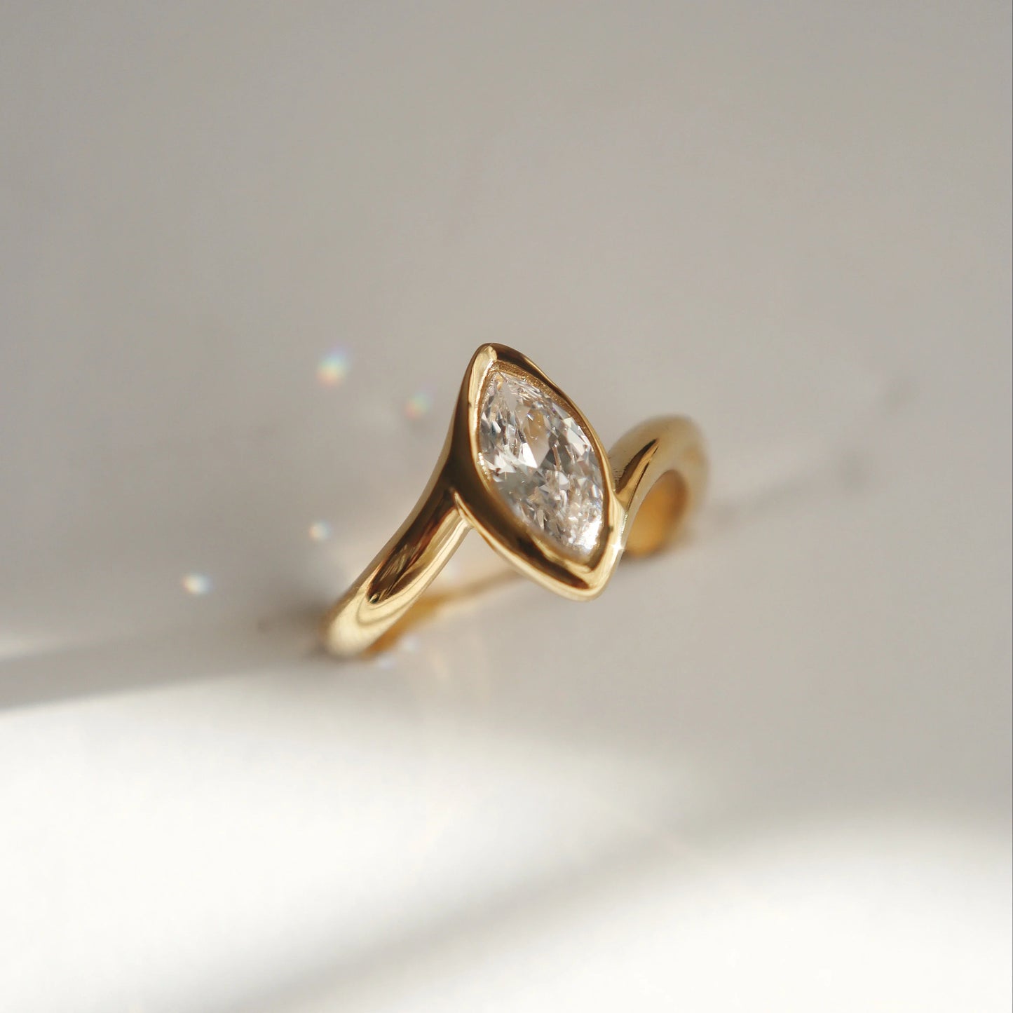 Marielle Marquise Ring | Zirconia Ring