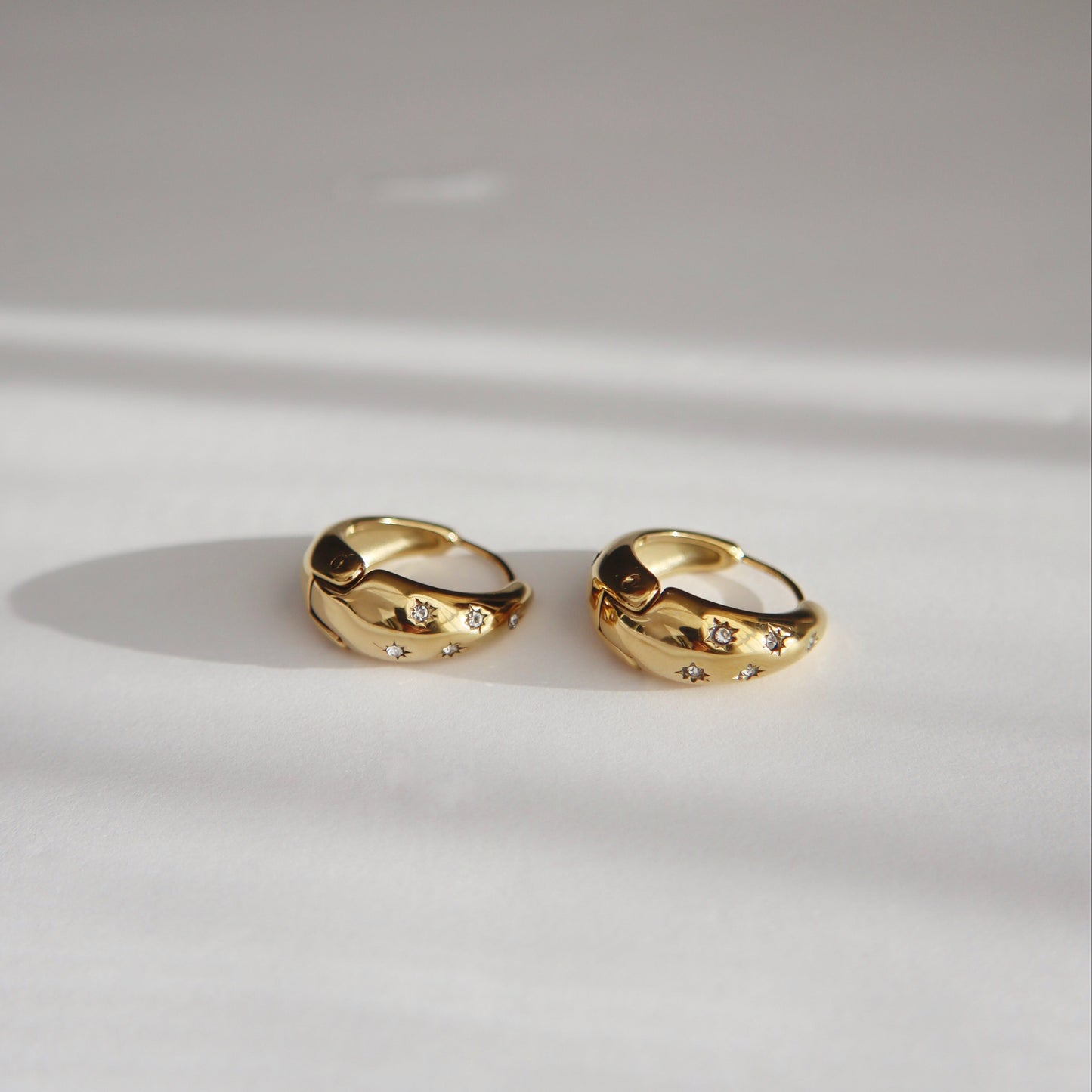 Starstruck Hoops | Everyday Gold Hoop Earrings