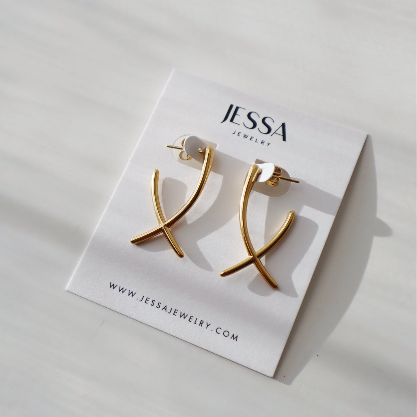 Minimalist X Earrings