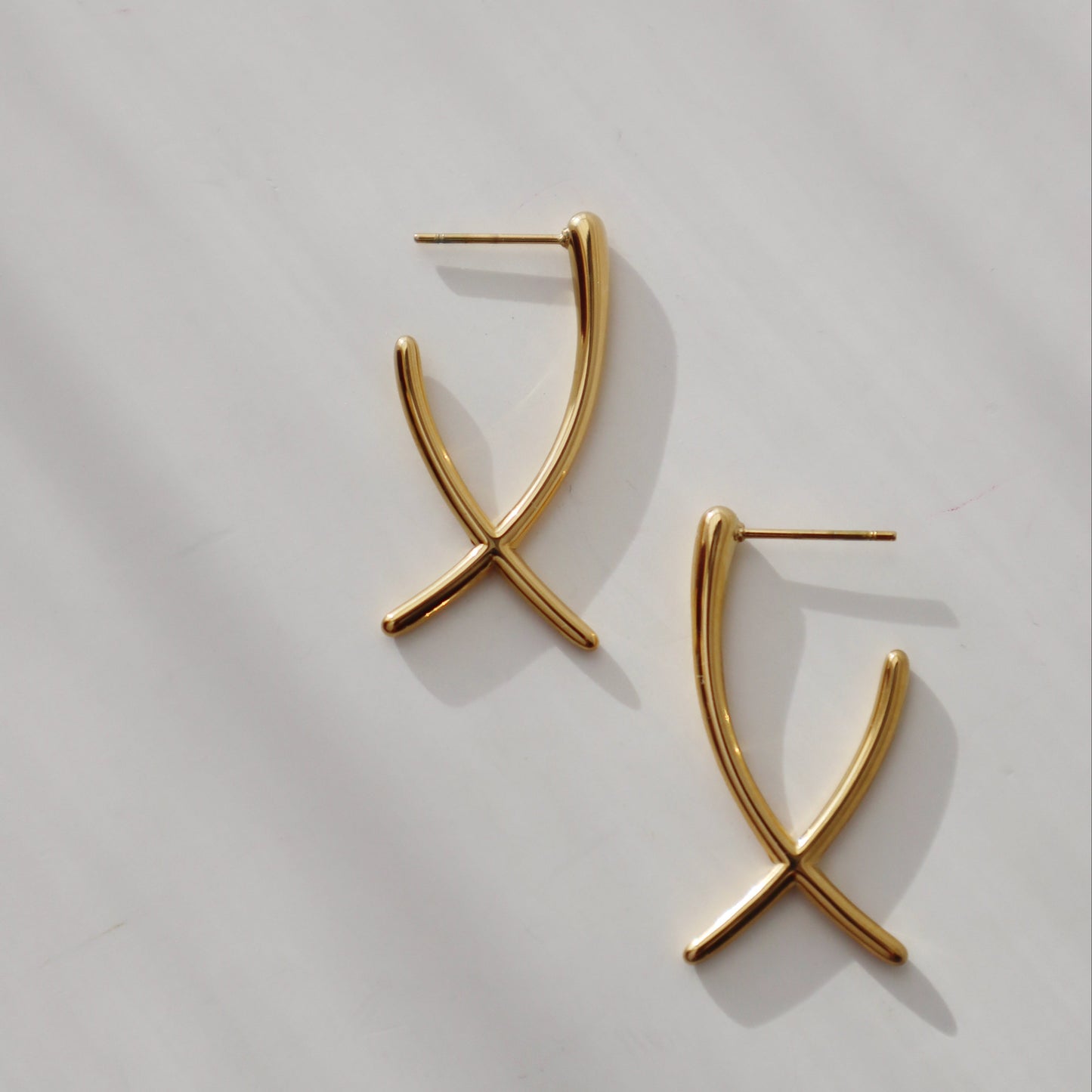 Minimalist X Earrings