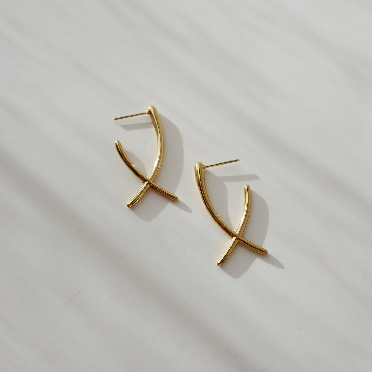 Minimalist X Earrings