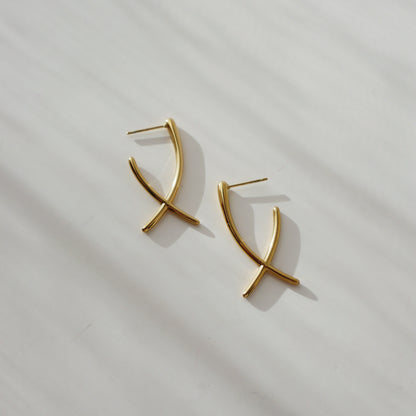 Minimalist X Earrings
