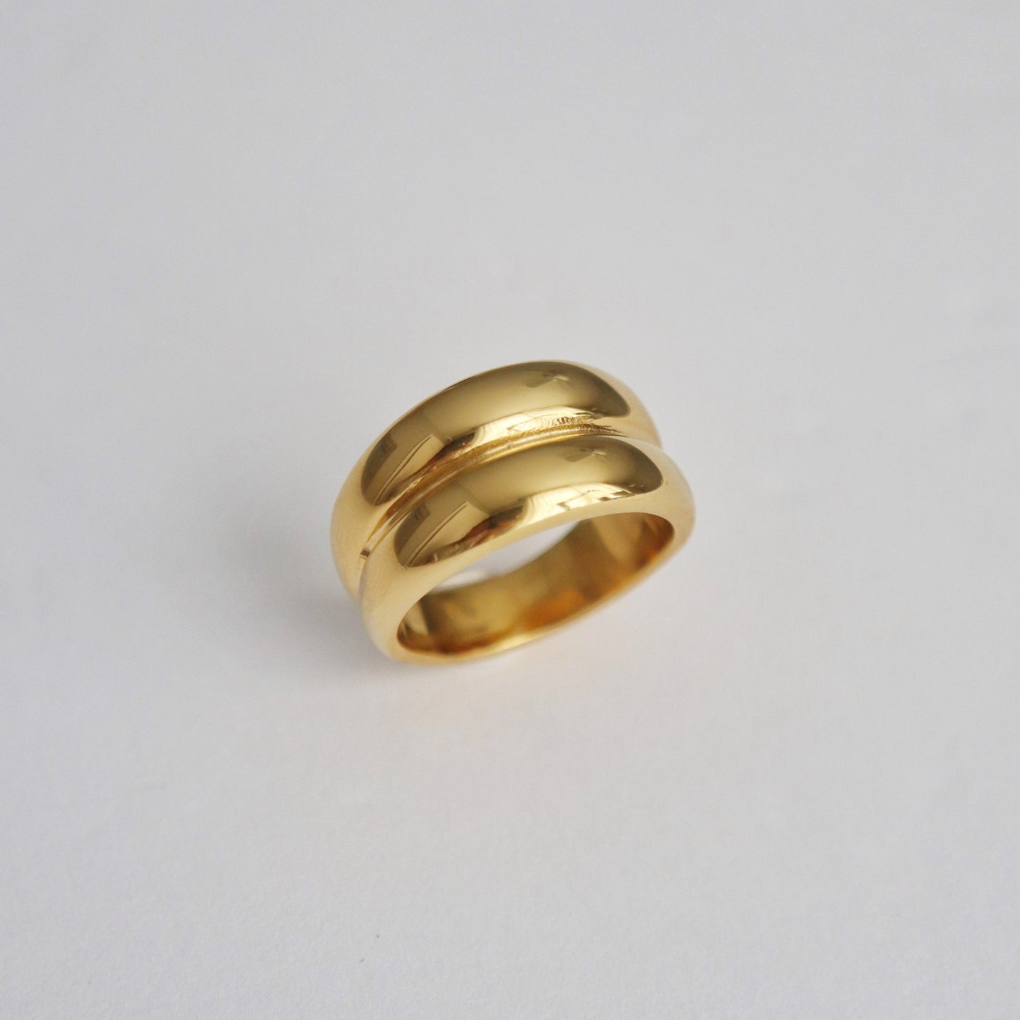 Double Band Chunky Ring