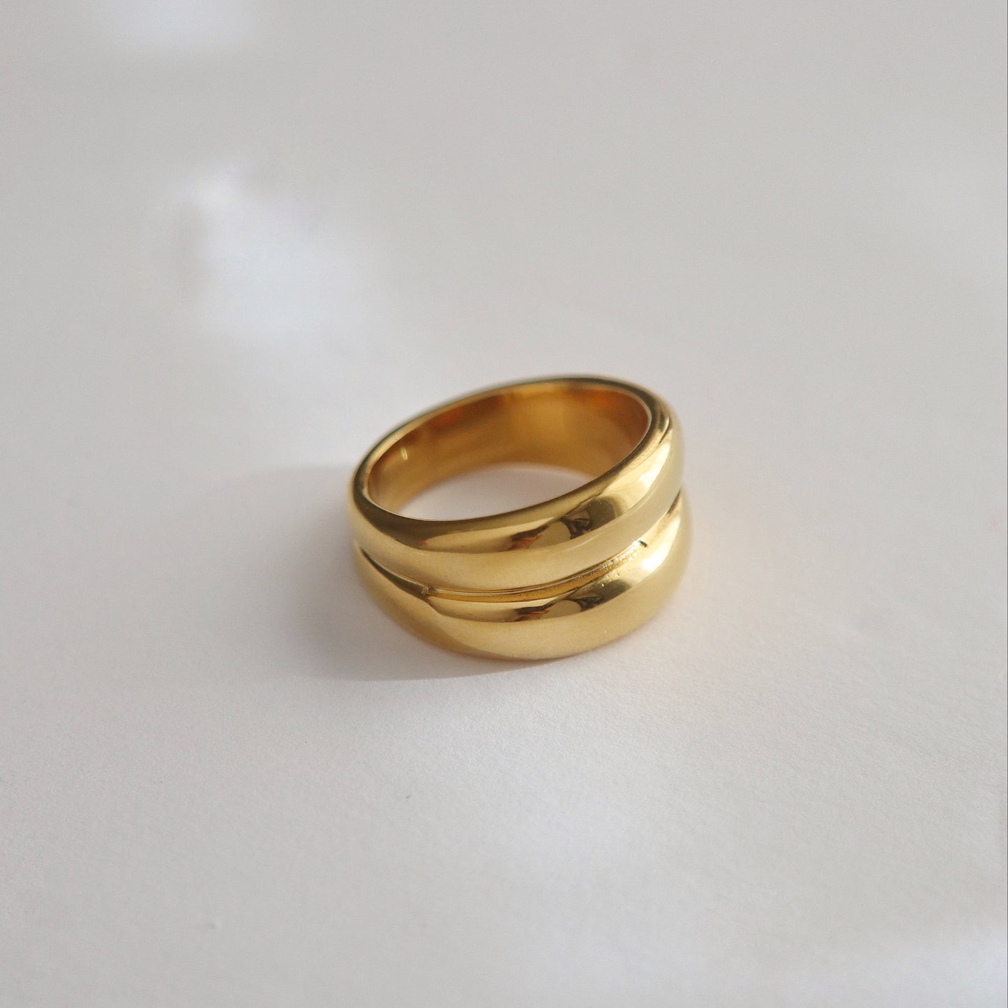 Double Band Chunky Ring