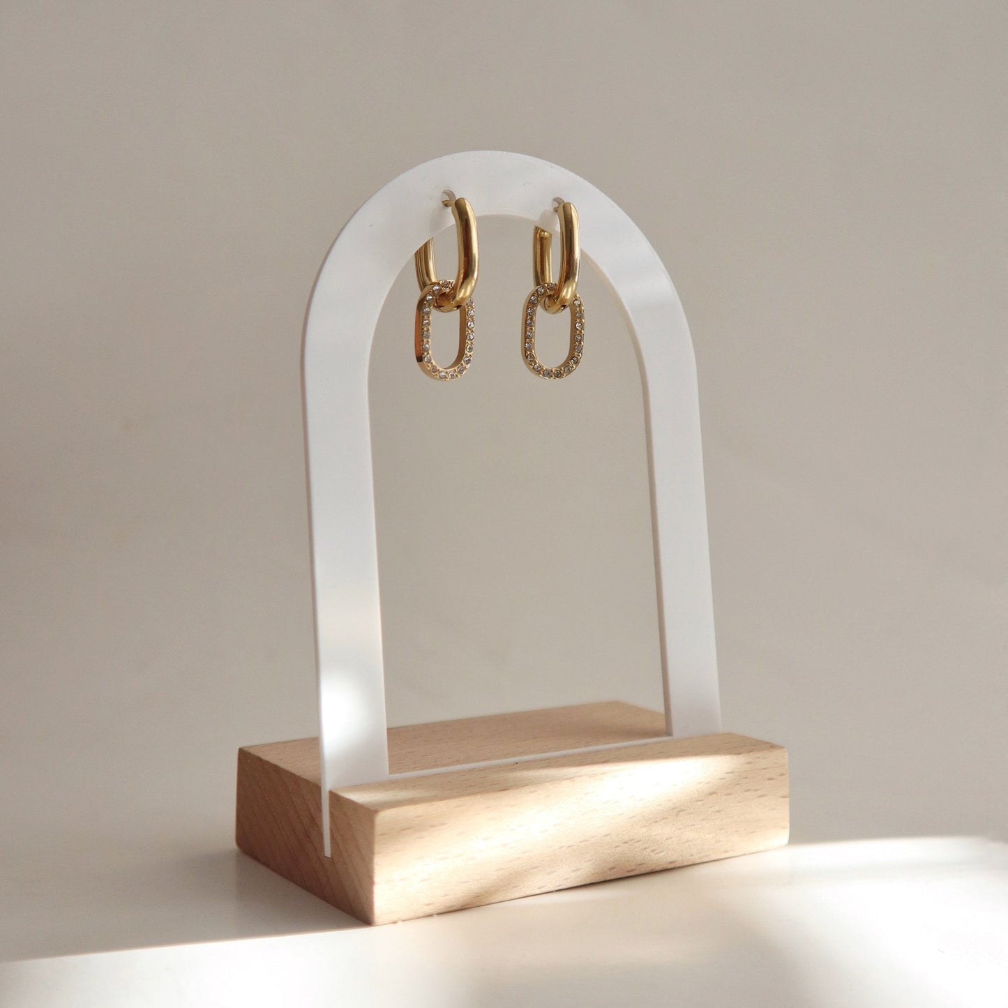 Arabella Double Hoop