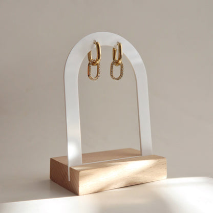 Arabella Double Hoop